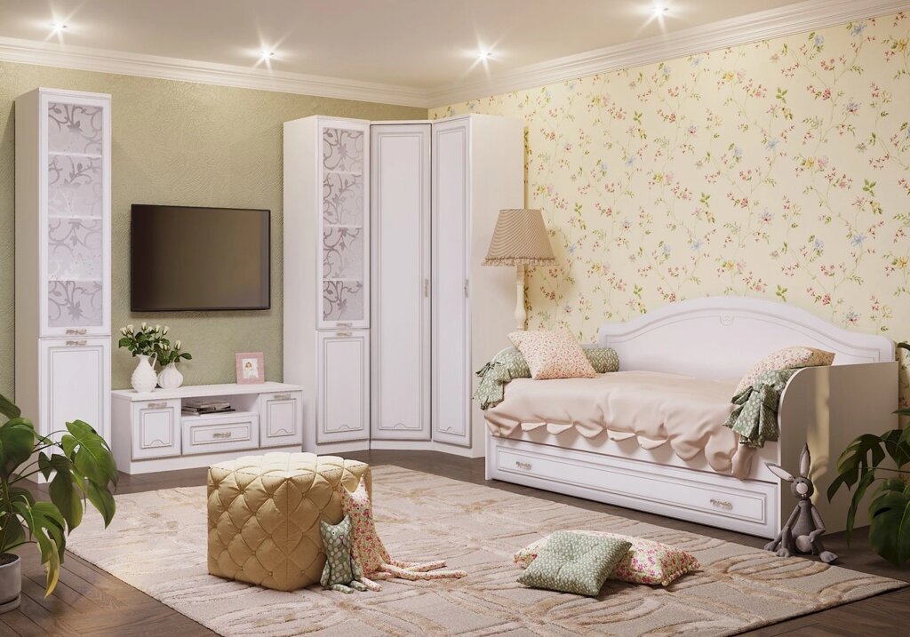 Молодежная комната Melania (комплект 3) от компании Мебельный магазин ГОССА - фото 1