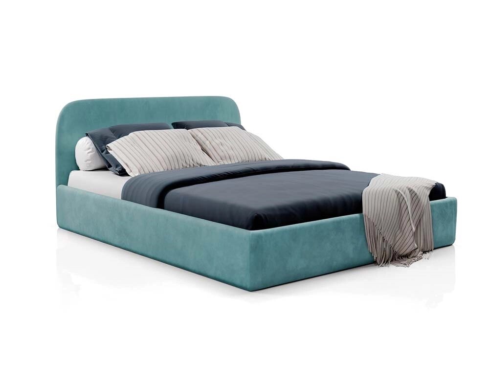 Мягкая кровать Фелиция от компании Мебельный магазин ГОССА - фото 1