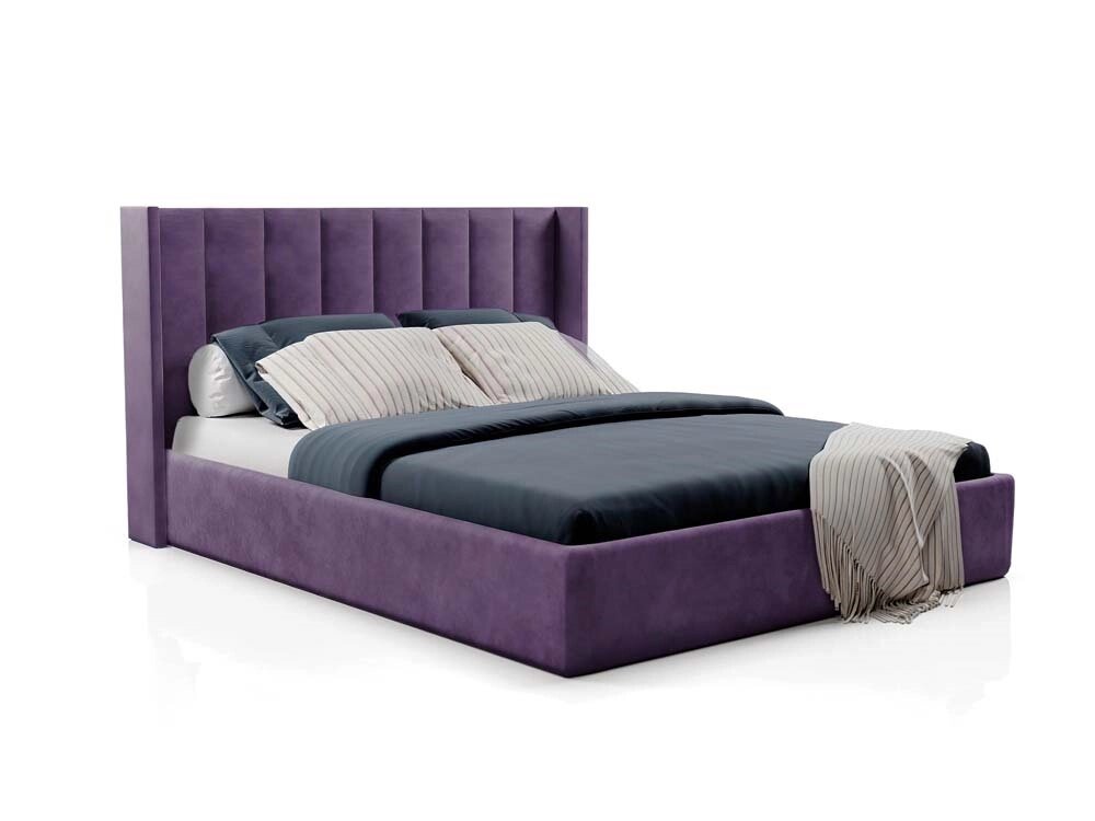 Мягкая кровать Янина от компании Мебельный магазин ГОССА - фото 1