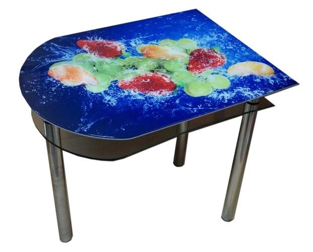 Обеденный стол ОС-57 (фруктовый микс) от компании Мебельный магазин ГОССА - фото 1