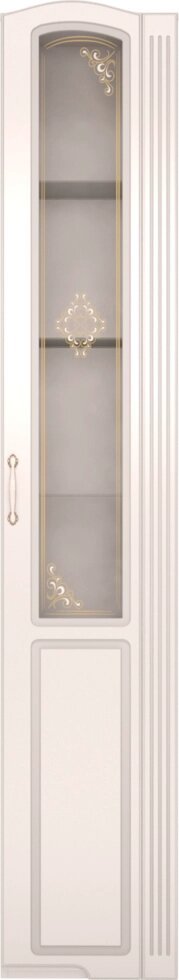 Шкаф-пенал правый со стеклом Виктория 32 - сравнение