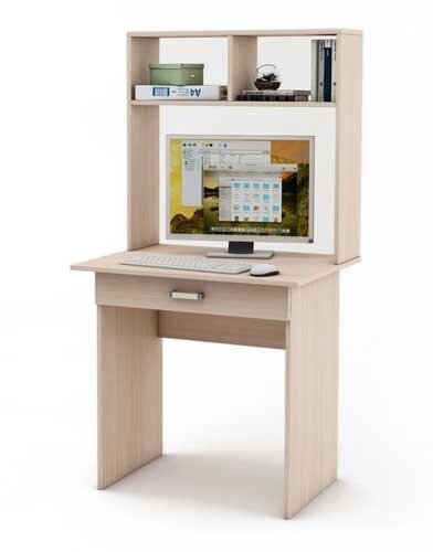 Письменный стол Лайт - 1Я с надстройкой - гарантия