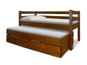 Детская кровать Шале Дуэт Олимп 208х91х88 см