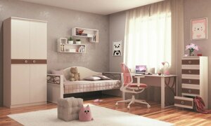 Молодежная комната Саманта для девочки (комплект 3)