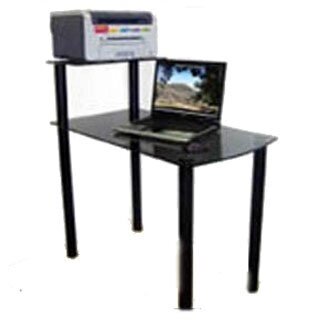 Стеклянный компьютерный стол КС-06 - опт