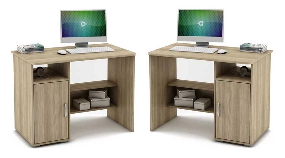 Письменный стол Форест-1, 2 от компании Мебельный магазин ГОССА - фото 1