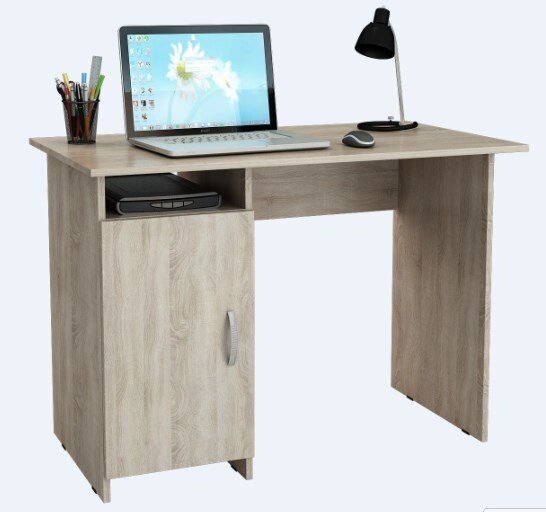 Письменный стол Милан-8 от компании Мебельный магазин ГОССА - фото 1