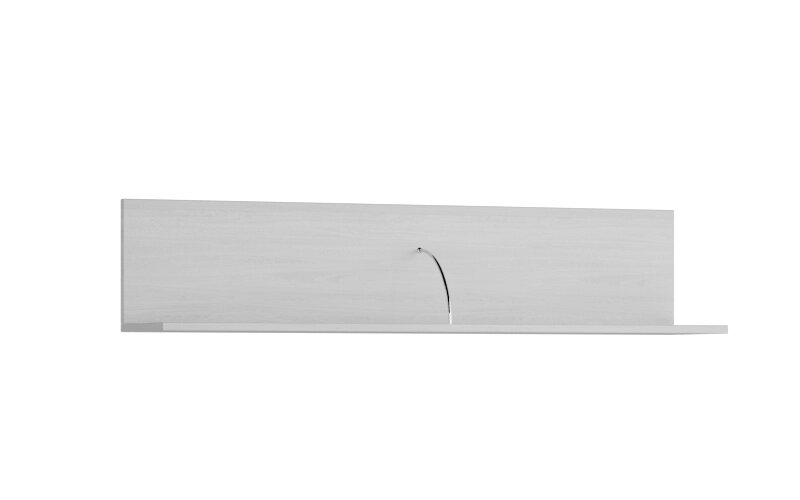 Полка навесная Ливорно ЛН-2, ясень анкор светлый от компании Мебельный магазин ГОССА - фото 1