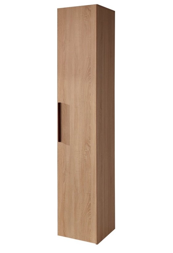 Шкаф для белья BAUHAUS 7 (дуб сонома) от компании Мебельный магазин ГОССА - фото 1