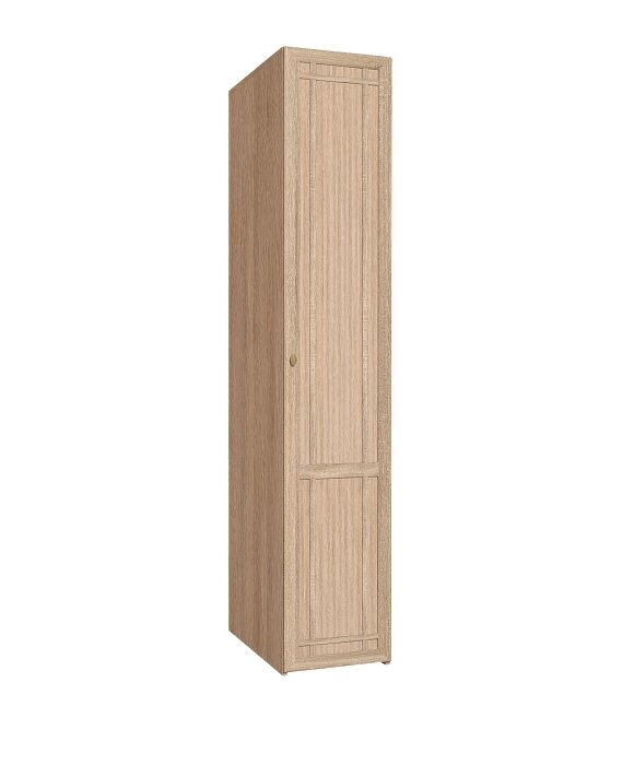 Шкаф для белья Sherlock 611 (Сонома) Правый от компании Мебельный магазин ГОССА - фото 1