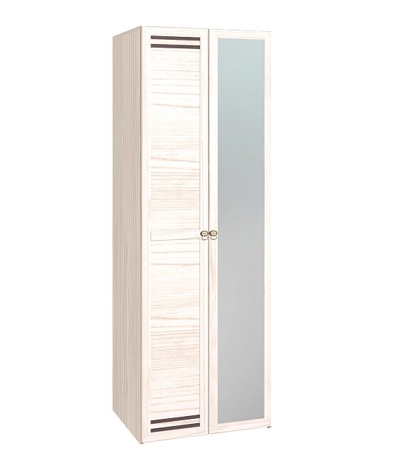 Шкаф для одежды Бриз 54, ФАСАД Зеркало+Стандарт от компании Мебельный магазин ГОССА - фото 1