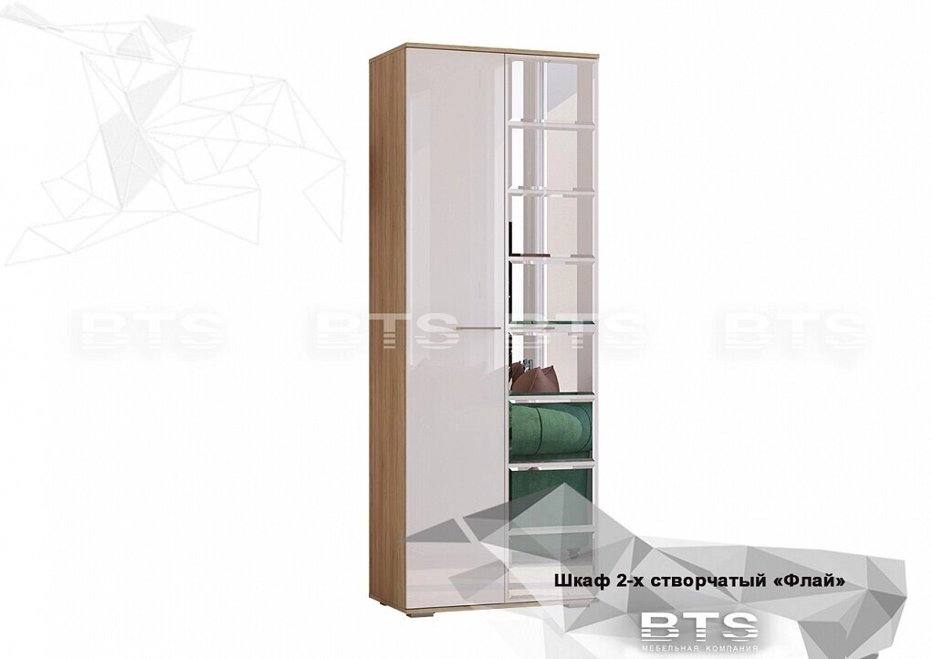 Шкаф для одежды Флай ШК-04 от компании Мебельный магазин ГОССА - фото 1