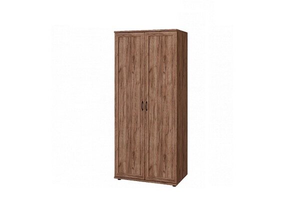 Шкаф для одежды Ника-Люкс 21Р, дуб табачный от компании Мебельный магазин ГОССА - фото 1