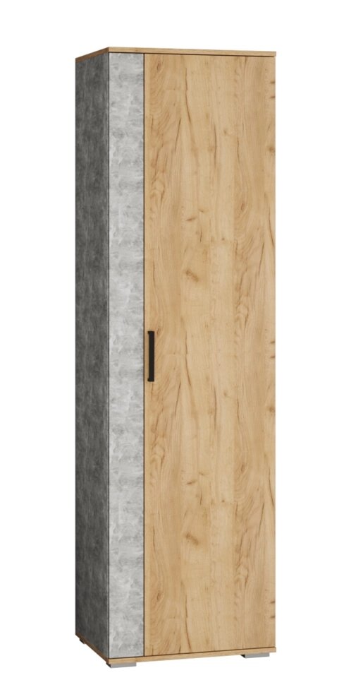 Шкаф для одежды Оскар 18, дуб крафт/ателье от компании Мебельный магазин ГОССА - фото 1