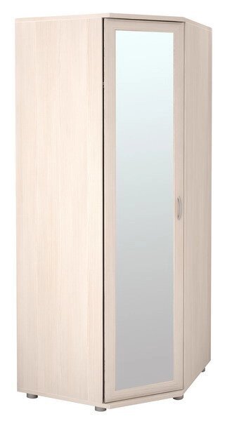 Шкаф для одежды с зеркалом 30Р Ника-Люкс от компании Мебельный магазин ГОССА - фото 1