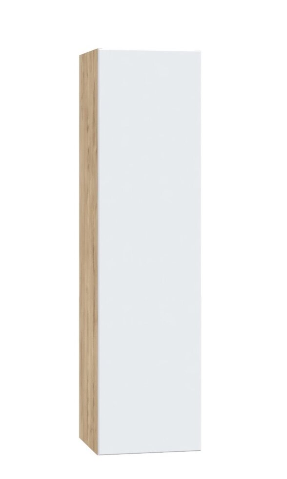 Шкаф настенный 120 Сканди, белый от компании Мебельный магазин ГОССА - фото 1