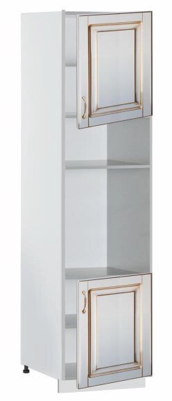 Шкаф под духовку и микроволновку Т-4092 от компании Мебельный магазин ГОССА - фото 1