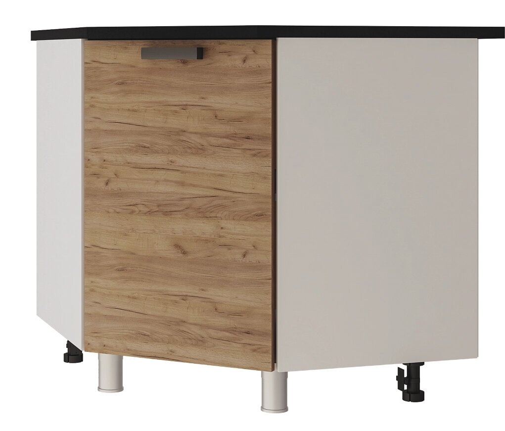 Шкаф-стол 9УР1 угловой Крафт от компании Мебельный магазин ГОССА - фото 1