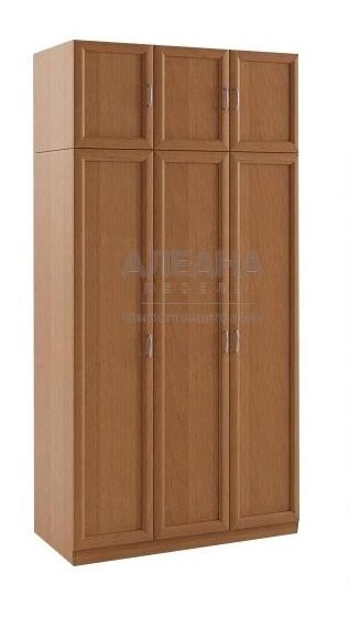 Шкаф трехстворчатый с антресолью ШР-320 от компании Мебельный магазин ГОССА - фото 1