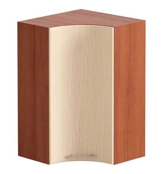 Шкаф угловой гнутый Е-2921 (серия Хай-Тек) от компании Мебельный магазин ГОССА - фото 1