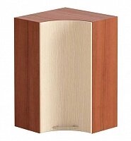 Шкаф угловой гнутый Е-2921 (серия Волна) от компании Мебельный магазин ГОССА - фото 1