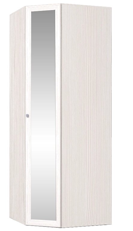 Шкаф угловой Карина 156 (фасад Зеркало) от компании Мебельный магазин ГОССА - фото 1