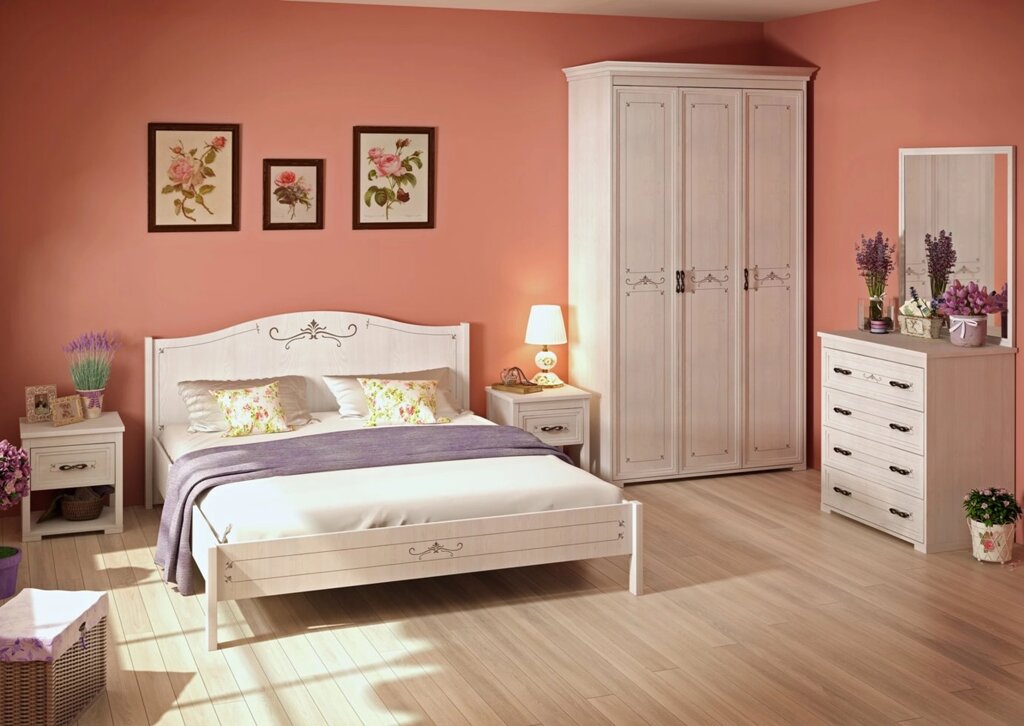 Спальня Афродита (комплект 2) от компании Мебельный магазин ГОССА - фото 1