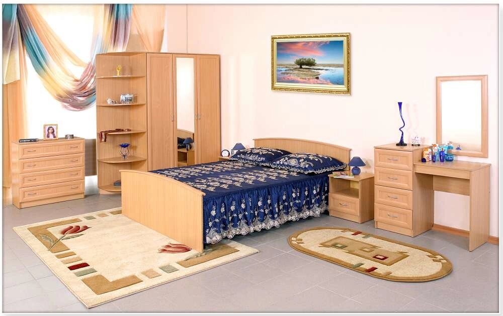 Спальня Арина 6 от компании Мебельный магазин ГОССА - фото 1