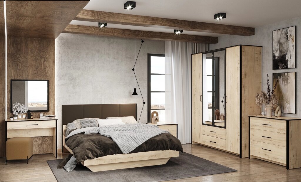 Спальня Берлин от компании Мебельный магазин ГОССА - фото 1