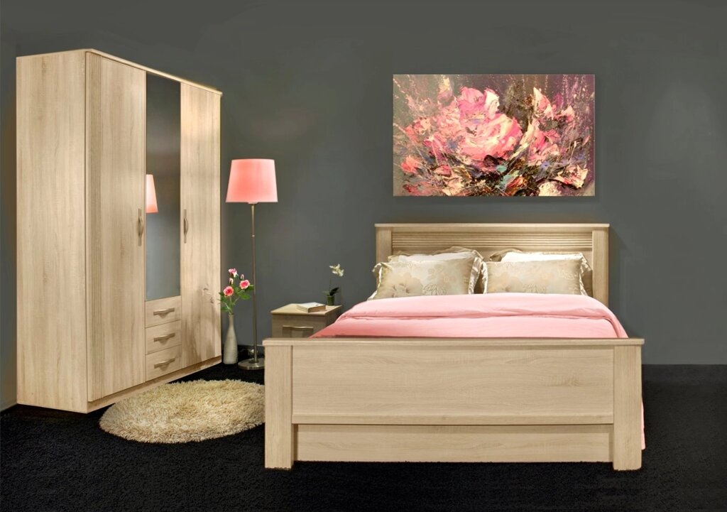 Спальня Диана (комплект 2) от компании Мебельный магазин ГОССА - фото 1