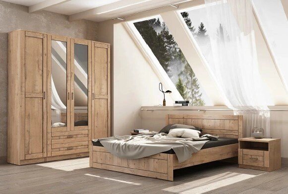 Спальня Кантри (комплект 19) от компании Мебельный магазин ГОССА - фото 1