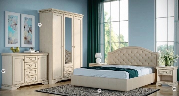 Спальня МК 60 седан от компании Мебельный магазин ГОССА - фото 1
