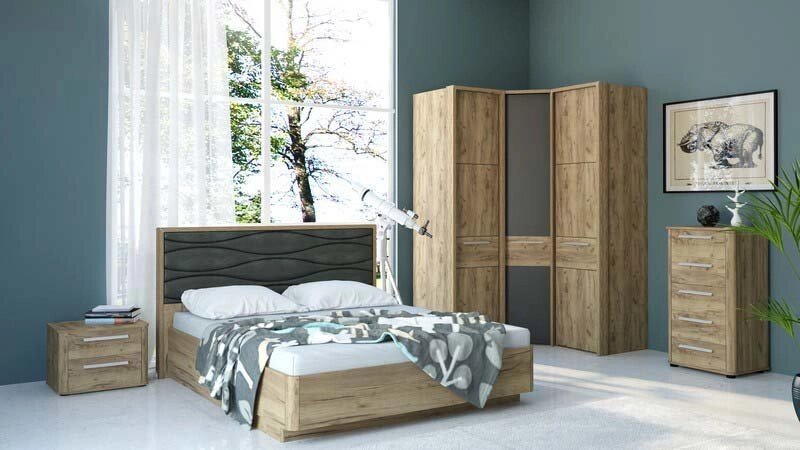 Спальня МК52 (комплект 3) от компании Мебельный магазин ГОССА - фото 1