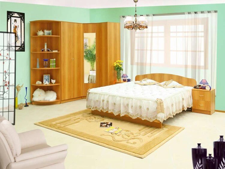Спальня Светлана-12 от компании Мебельный магазин ГОССА - фото 1
