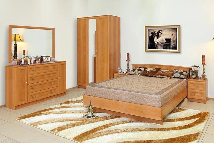 Спальня Светлана-М11 от компании Мебельный магазин ГОССА - фото 1