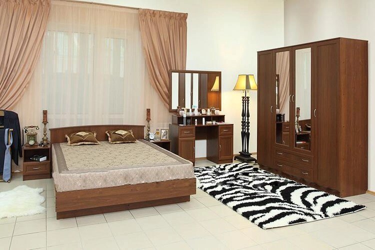 Спальня Светлана-М3 от компании Мебельный магазин ГОССА - фото 1