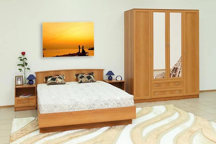 Спальня Светлана-М8 от компании Мебельный магазин ГОССА - фото 1