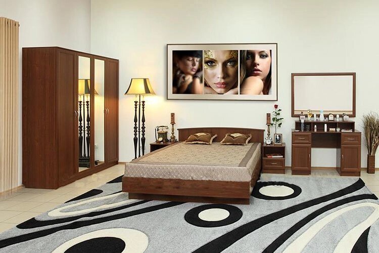 Спальня Светлана-М9 от компании Мебельный магазин ГОССА - фото 1