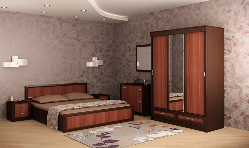 Спальня Валерия-11 от компании Мебельный магазин ГОССА - фото 1
