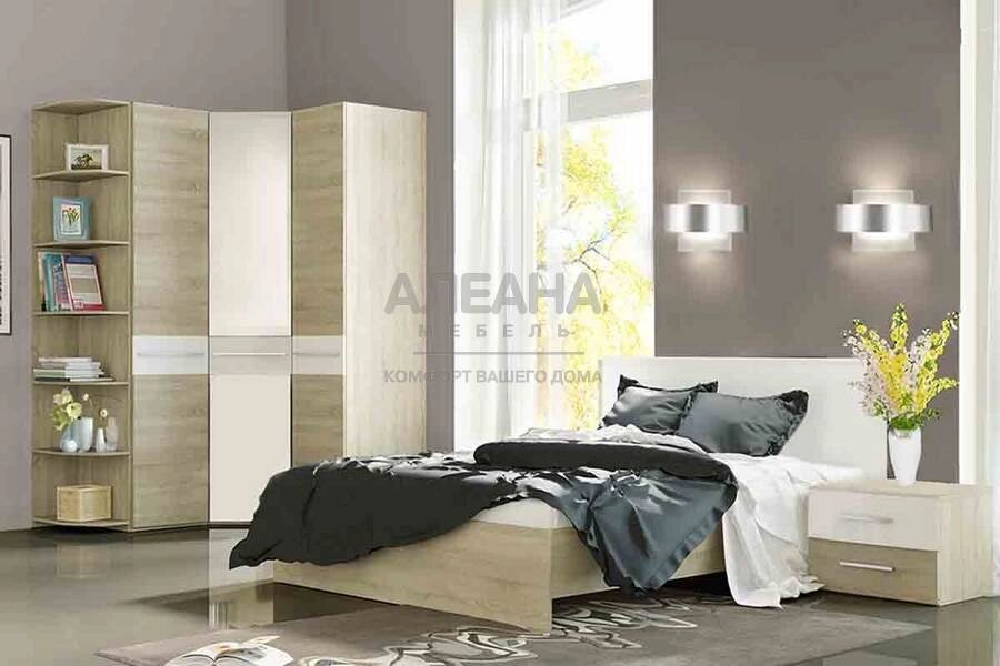 Спальный гарнитур Доминика-11 от компании Мебельный магазин ГОССА - фото 1