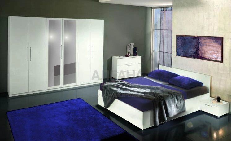 Спальный гарнитур Севилья-1 от компании Мебельный магазин ГОССА - фото 1