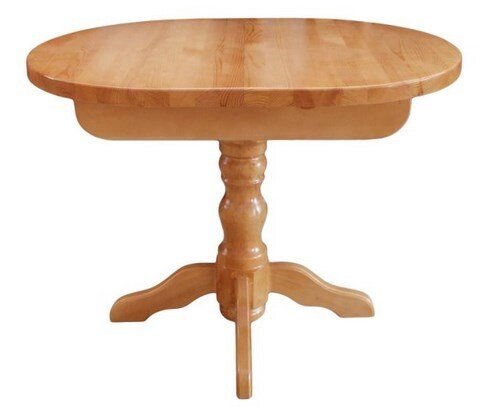 Стол на 1 точеной ноге (150) от компании Мебельный магазин ГОССА - фото 1
