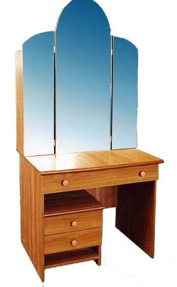 Трельяж с тремя зеркалами 80х50х180 см от компании Мебельный магазин ГОССА - фото 1