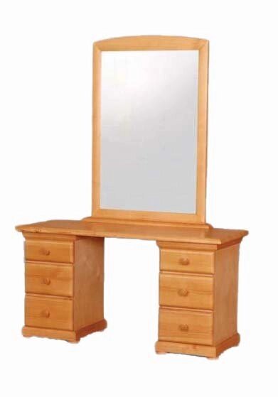Трюмо №1 (туалетний столик) с зеркалом 120х45х175 см от компании Мебельный магазин ГОССА - фото 1