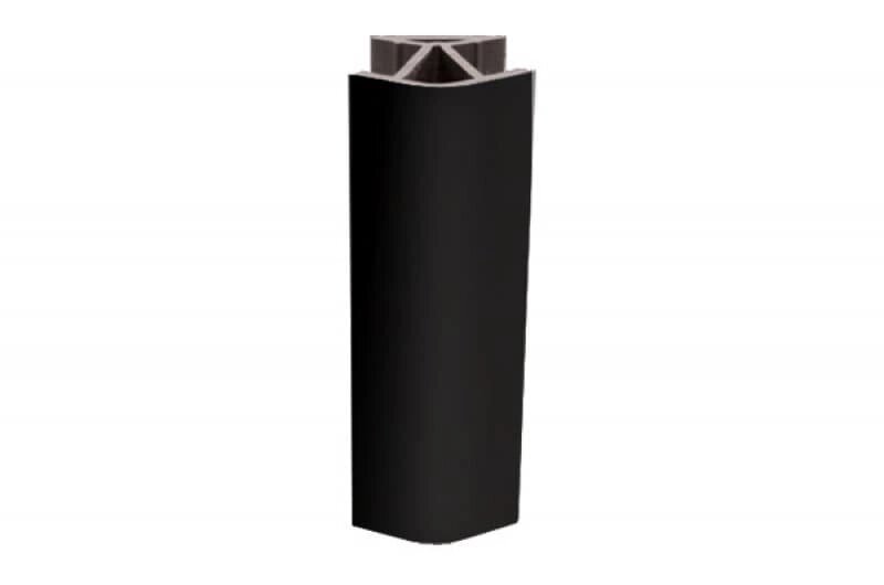 Угол соединительный 135 градусов черный от компании Мебельный магазин ГОССА - фото 1