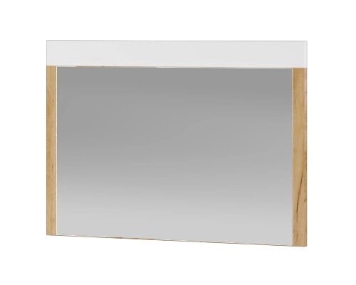 Зеркало Адель, белый/дуб крафт от компании Мебельный магазин ГОССА - фото 1