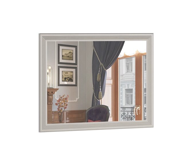 Зеркало навесное Ливорно ЛЗ-20, ясень от компании Мебельный магазин ГОССА - фото 1
