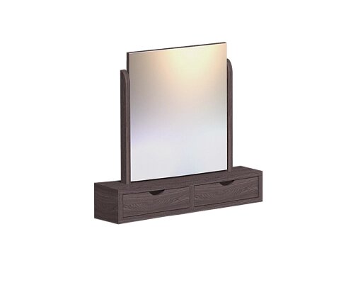 Зеркало с ящиками Sherlock 55 (Ясень Анкор) от компании Мебельный магазин ГОССА - фото 1