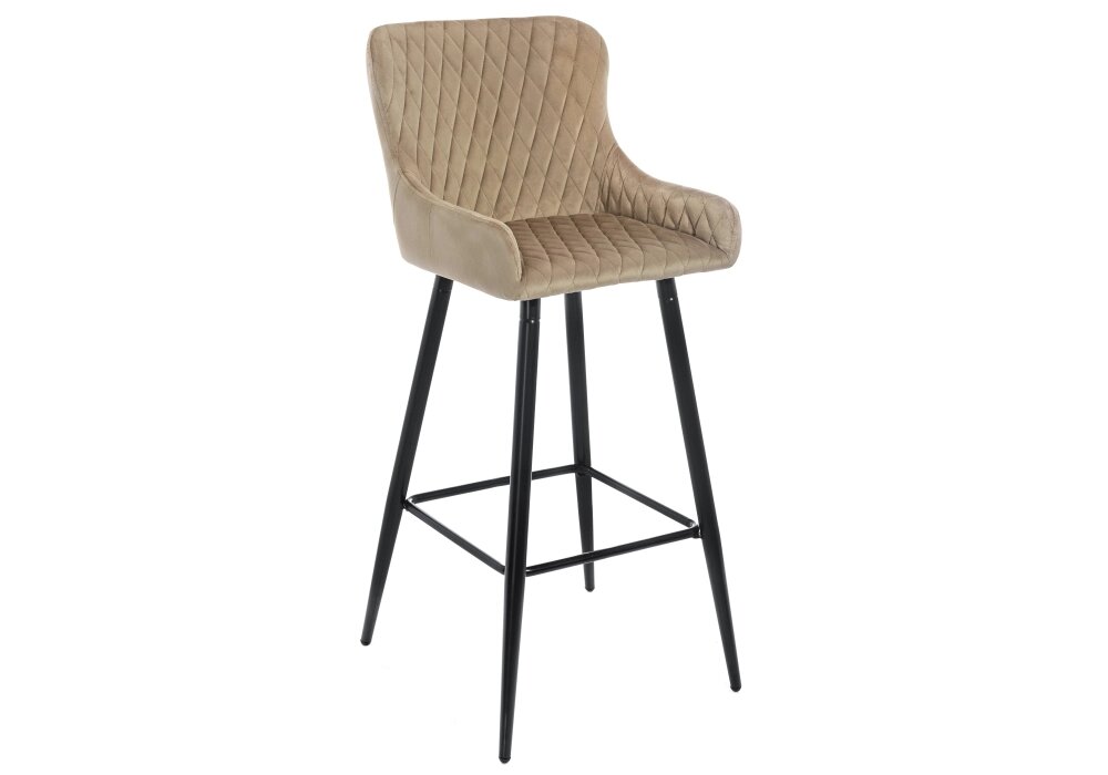 Барный стул Mint темно-бежевый от компании M-Lion мебель - фото 1