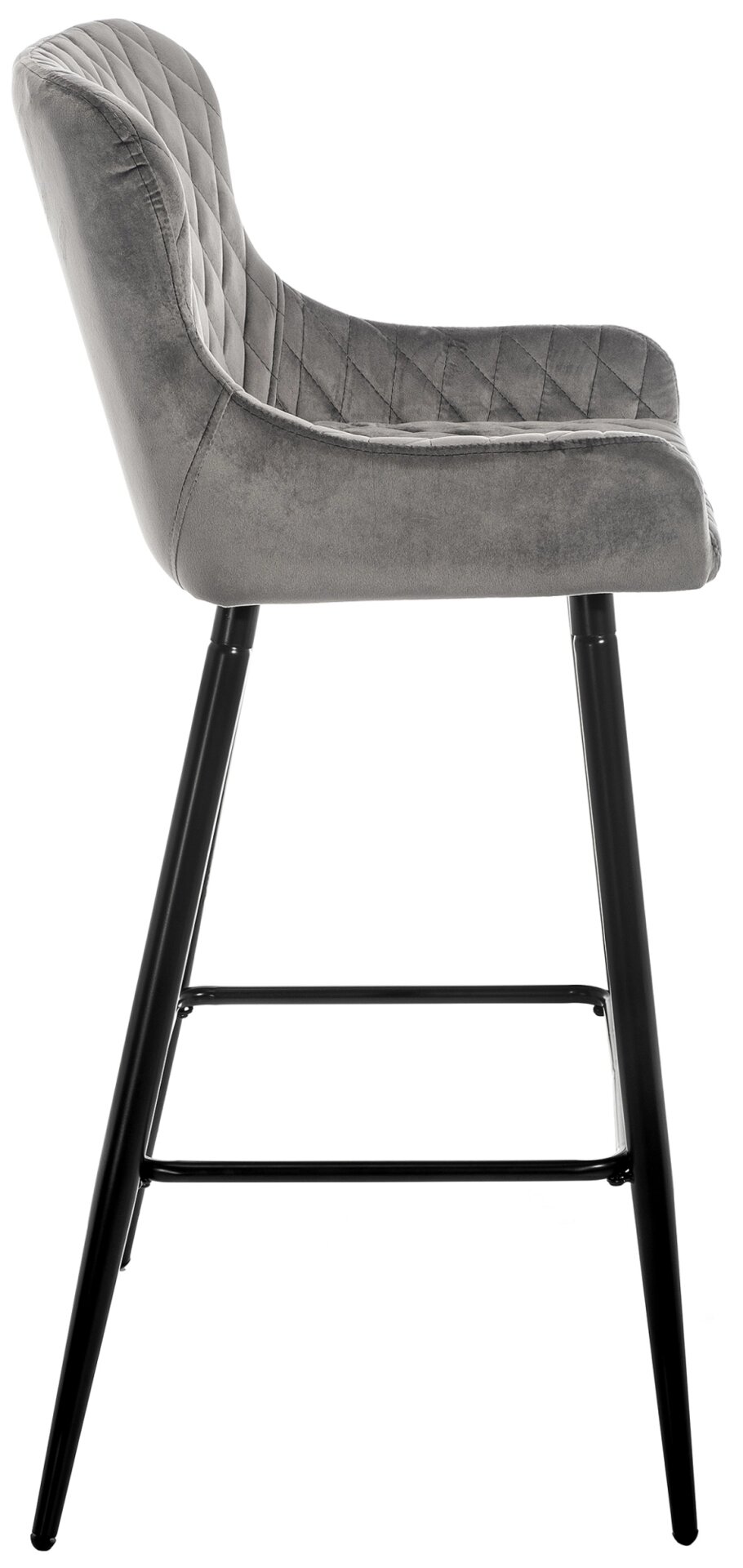 Барный стул Mint темно-серый от компании M-Lion мебель - фото 1
